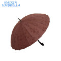New Promotional Lotus Leaf Encounter Water Flower Show Color Changing Umbrella When Wet Rain Umbrella for Car and Outdoor Use